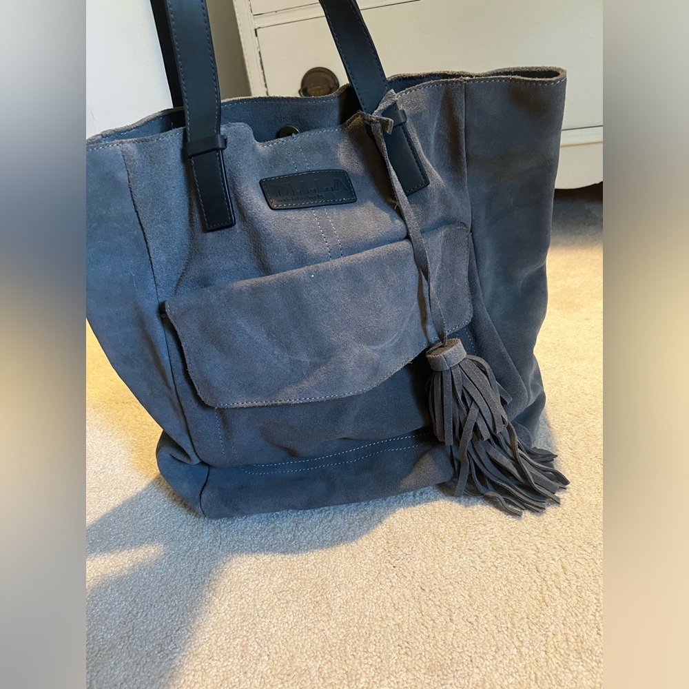 (MADE IN LOS ANGELES) MILA Suede Tote Bag